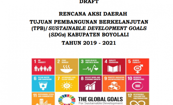 Dokumen Rencana Aksi Daerah SDG’s KAbupaten Boyolali